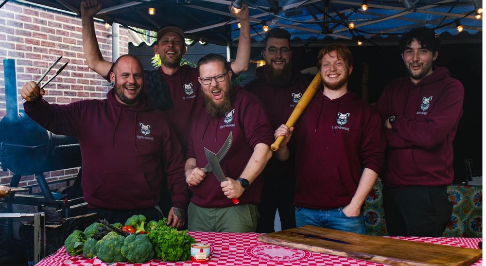 Sfeerbeeld van de Rusty Smokers BBQ
